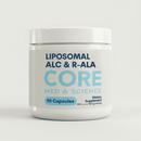 Liposomal ALC and R-ALA - Capsules (90 Count/ 30 Servings) by Core Med Science