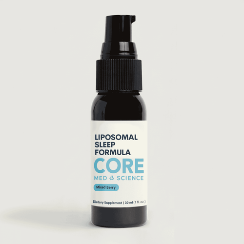 Liposomal Sleep Formula - Liquid Spray (1 FL OZ/ 30 Servings) by Core Med Science