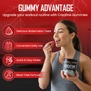 HealthyAsia Black Label Creatine Monohydrate Gummies - MAX RESULTS Formula (Watermelon) by HealthyAsia