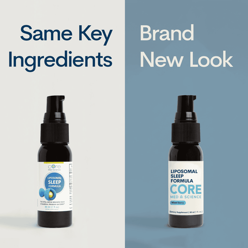 Liposomal Sleep Formula - Liquid Spray (1 FL OZ/ 30 Servings) by Core Med Science