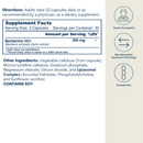 Liposomal Berberine 300mg - Capsules (60 count / 30 servings) by Core Med Science