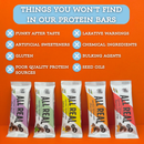 Peanut Butter Protein Bar 50g x 12 bars by All Real Nutrition US