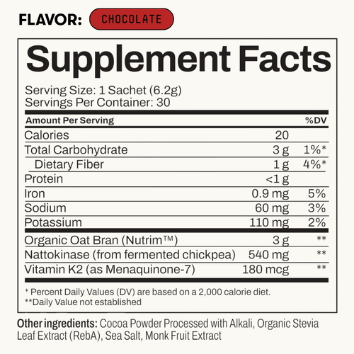 Toku Flow 10,800 FU Nattokinase Supplement | Soy Free Powder by Toku