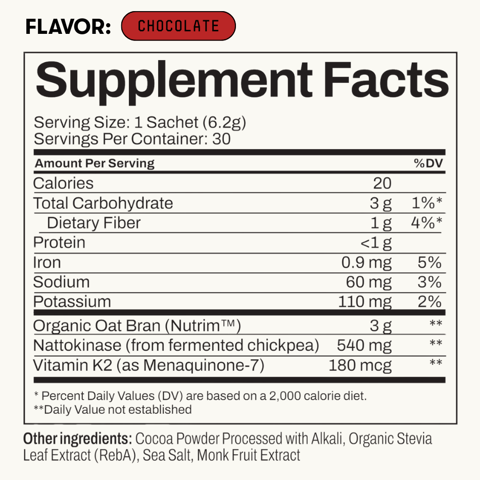 Toku Flow 10,800 FU Nattokinase Supplement | Soy Free Powder by Toku