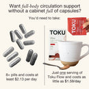 Toku Flow 10,800 FU Nattokinase Supplement | Soy Free Powder by Toku