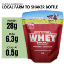 Whey Protein Isolate Unflavored by Pure Choice Farms