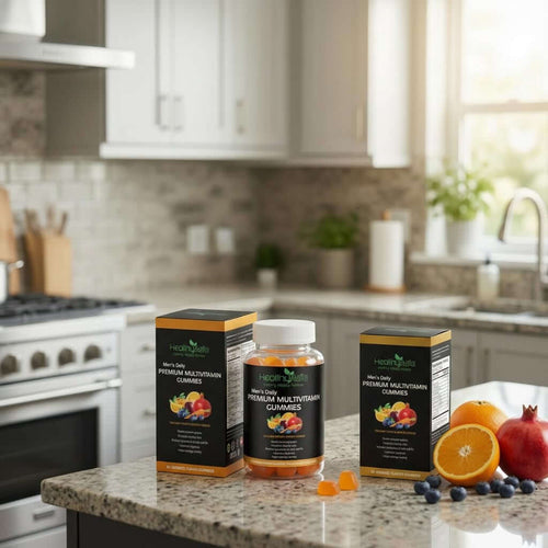 HealthyAsia Black Label Men’s Daily Premium Multivitamin Gummies by HealthyAsia