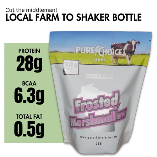 Whey Protein Isolate Frosted Marshmallow by Pure Choice Farms