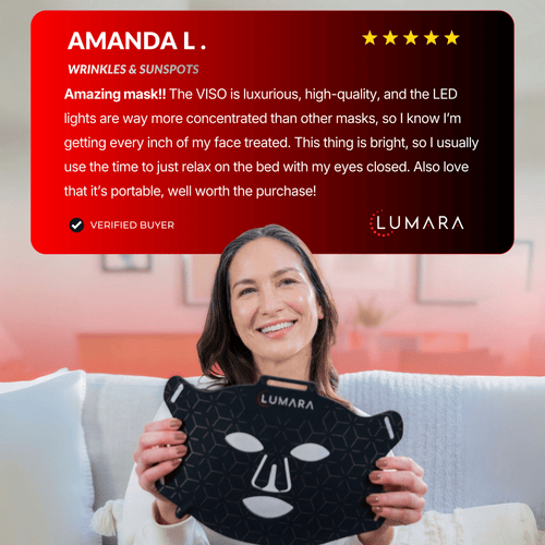 VISO - FDA Certified Red Light Therapy Mask by Lumara