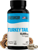 Turkey Tail Mushroom Extract Capsules by FreshCap Mushrooms