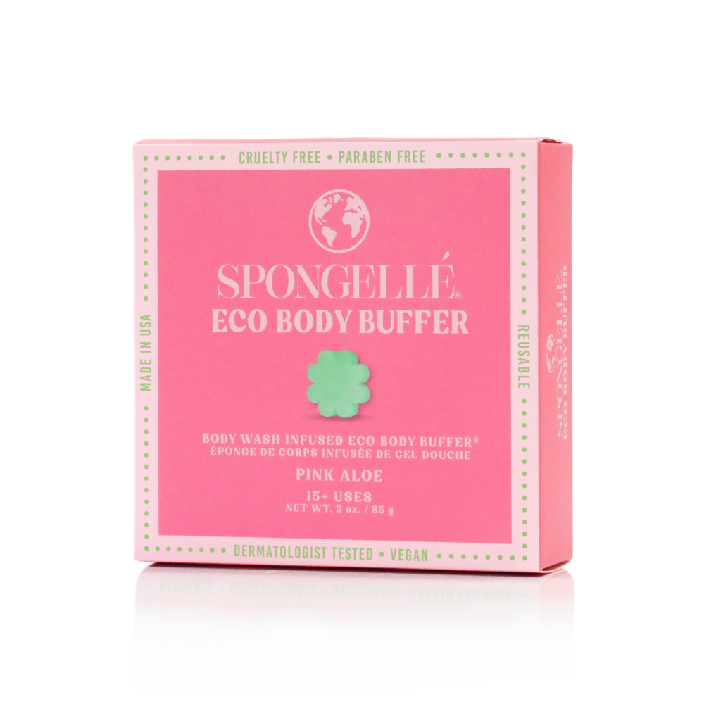 Pink Aloe | Eco Body Buffer by Spongellé