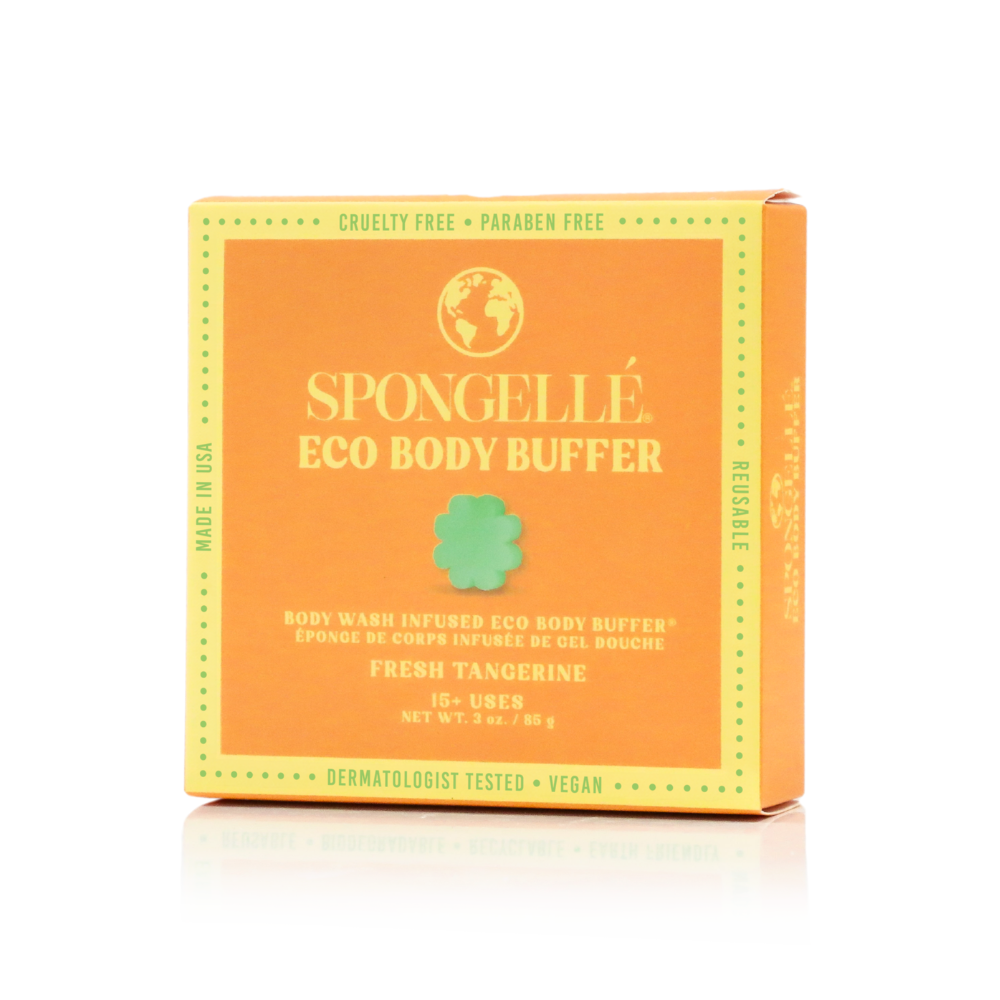 Fresh Tangerine | Eco Body Buffer by Spongellé