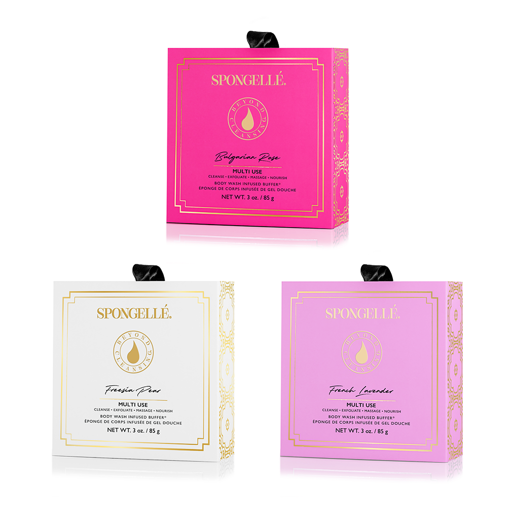 Floral Boxed Flower Set by Spongellé