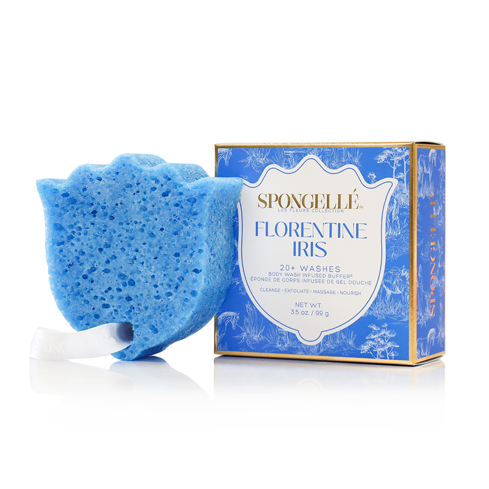 Florentine Iris | Les Fleurs Body Buffer by Spongellé