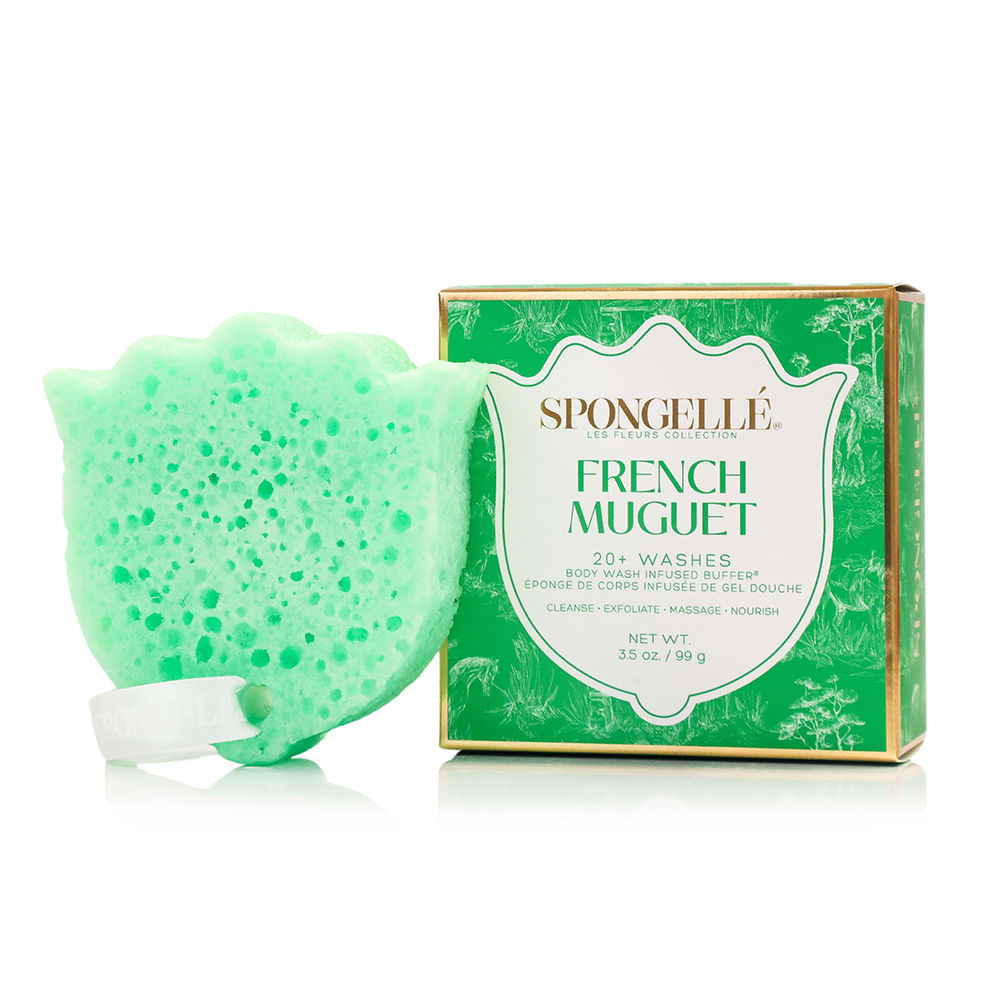 Les Fleurs Body Buffer Trio Set 1 by Spongellé