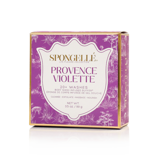 Provence Violette | Les Fleurs Body Buffer by Spongellé