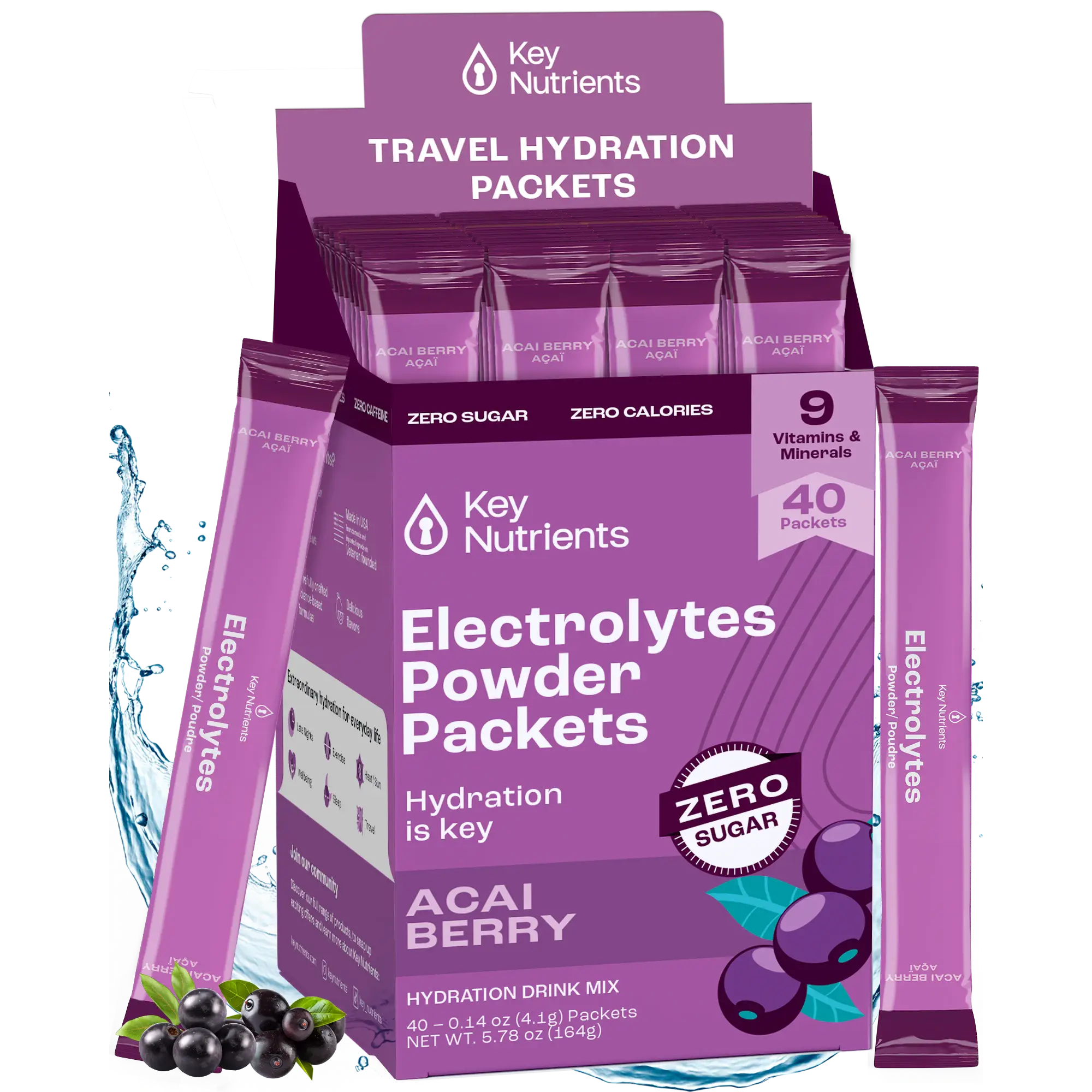 Electrolyte Recovery Plus Powder (Sugar-Free) by Key Nutrients