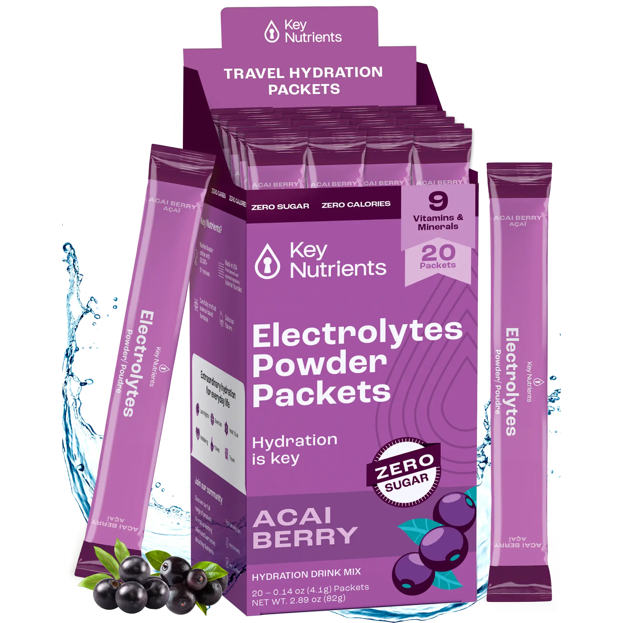 Electrolyte Recovery Plus Powder (Sugar-Free) by Key Nutrients