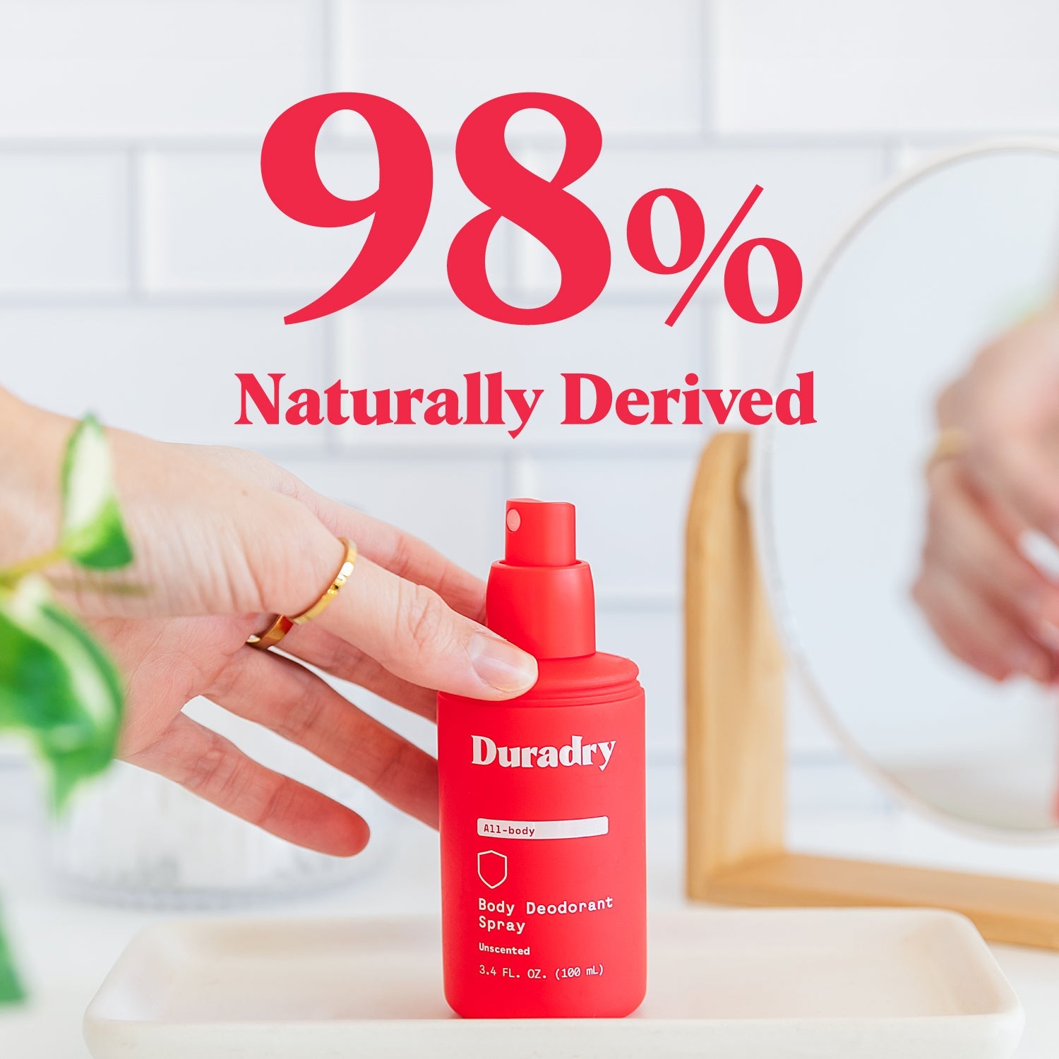 Body Deodorant Spray by Duradry