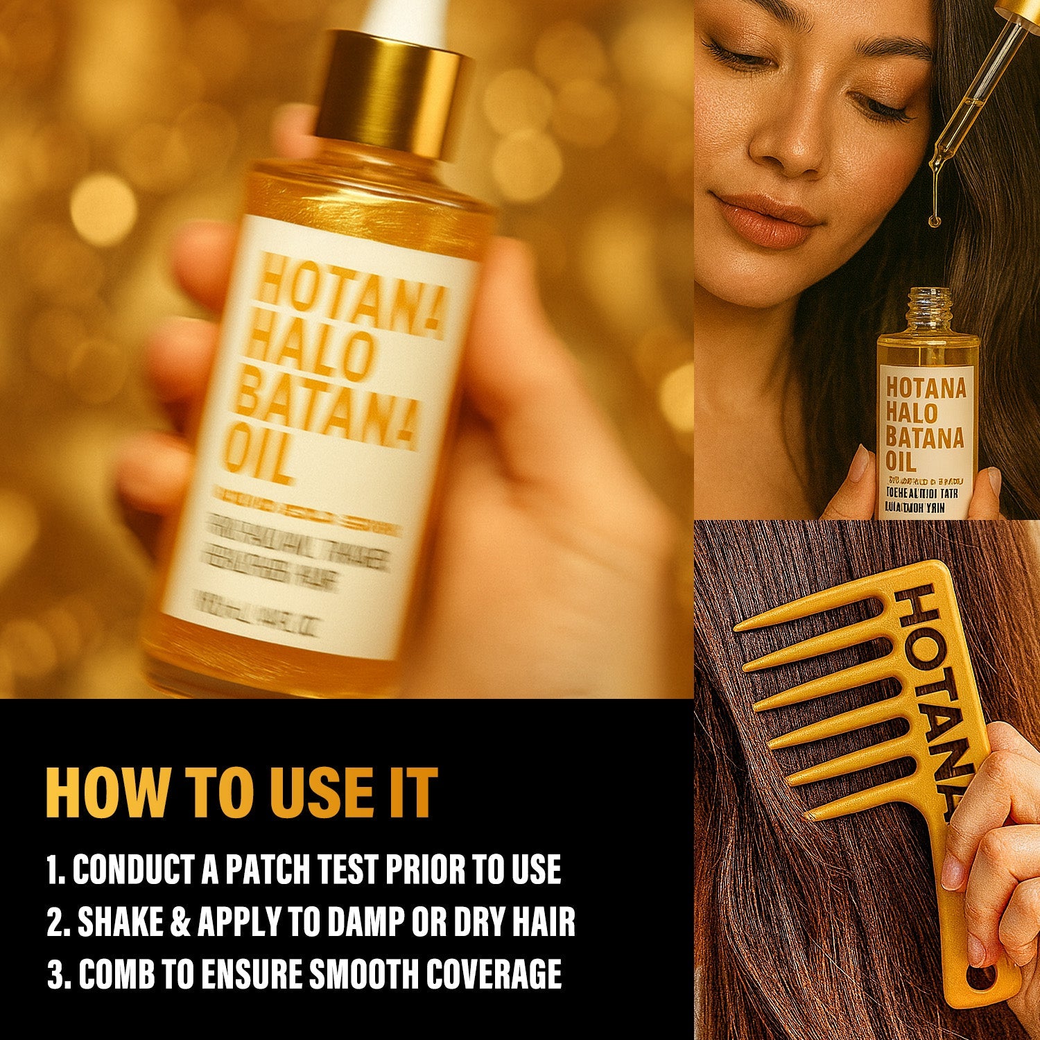 Hotana Halo Batana Oil Gift Set by Hotana aka The-Mix-Up