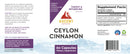 Organic Ceylon Cinnamon, 60 Capsules, 1200 mg by Ascent Nutrition