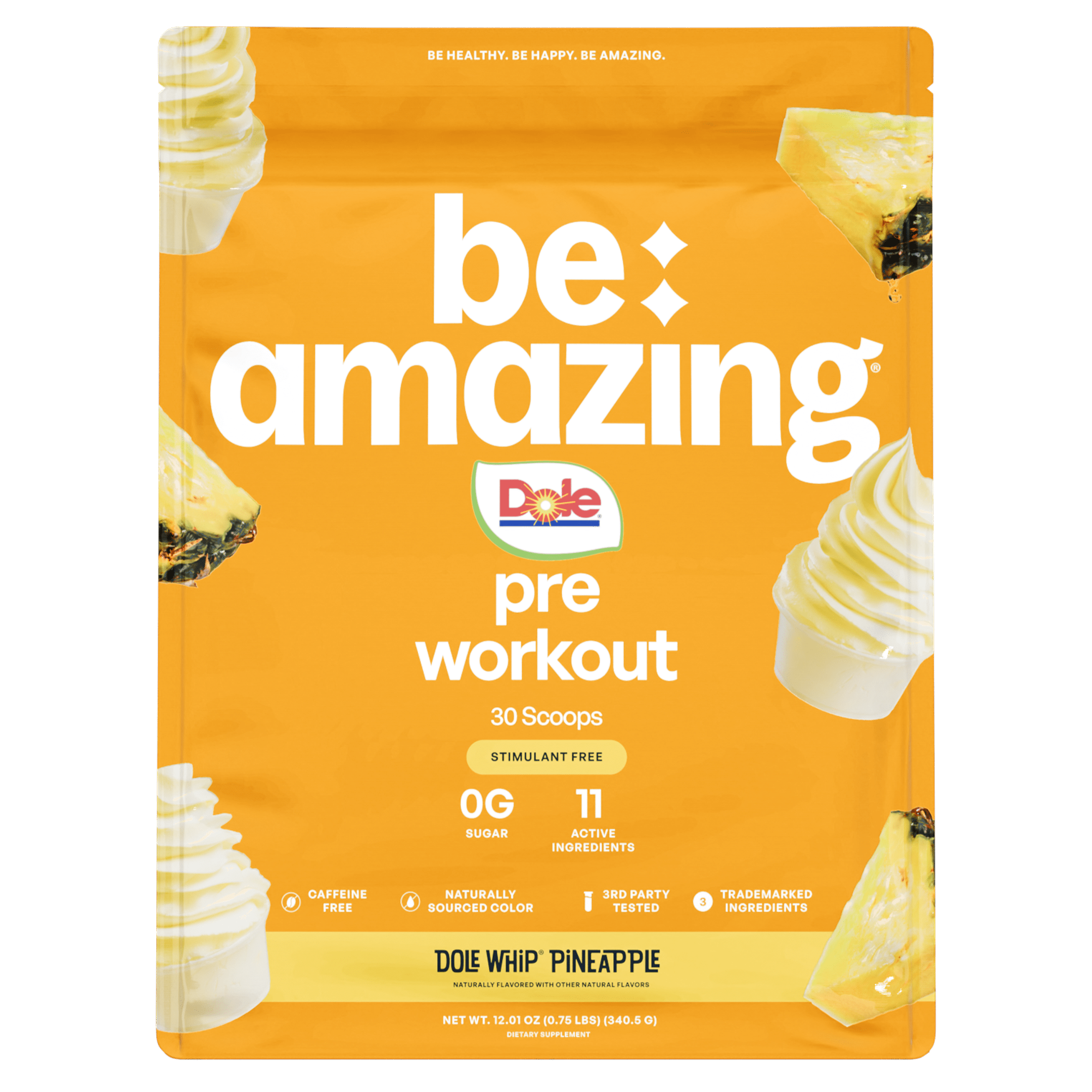 pre workout by Be Amazing