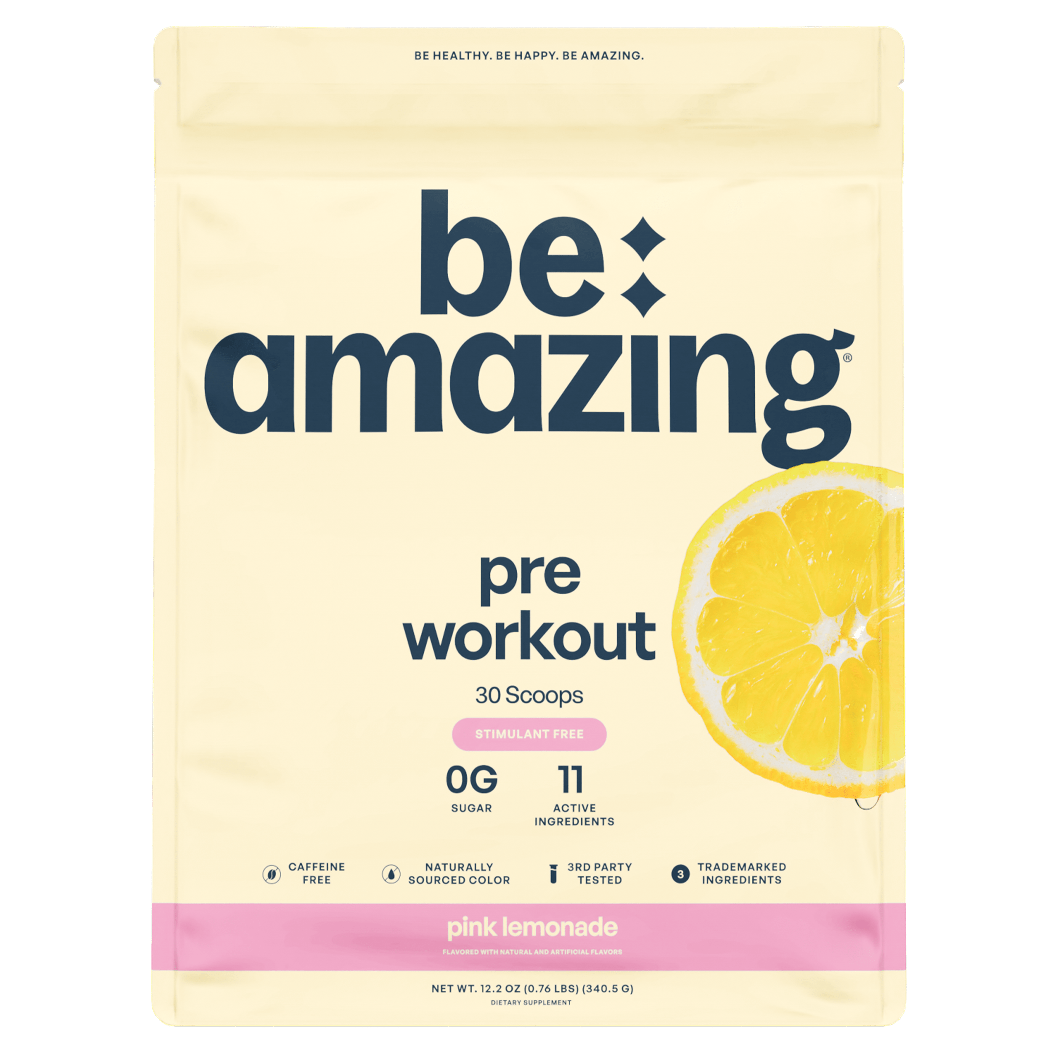 pre workout by Be Amazing