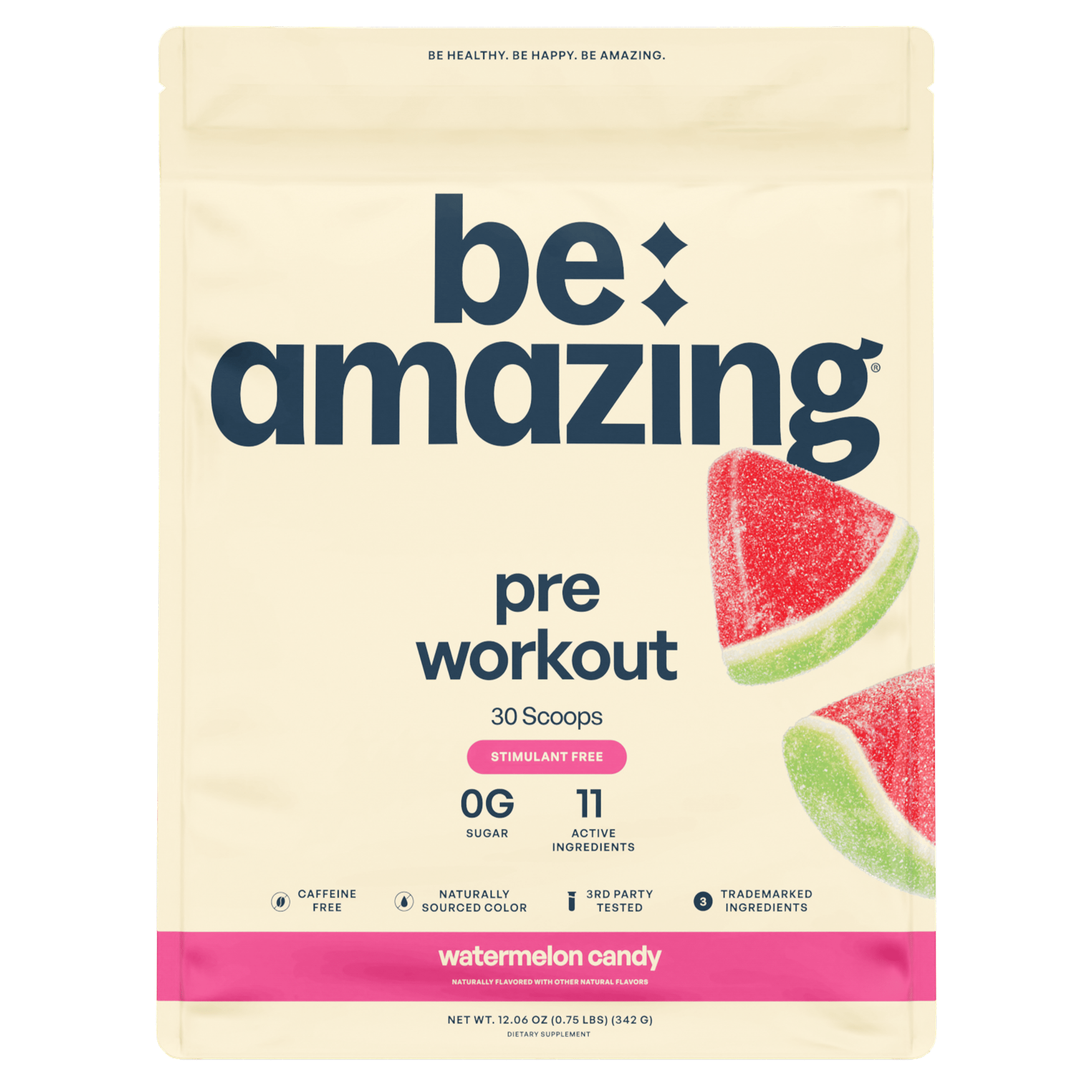 pre workout by Be Amazing