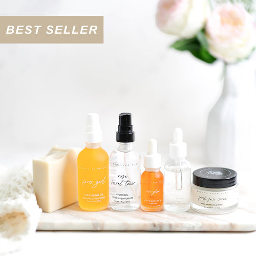 Anti-Aging Skincare Routine Essentials Kit by Pretty farm girl