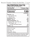 High Protein Cheddar Cheese Double Bites by Biocare