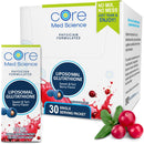 Liquid Liposomal Glutathione Single Serve 30pk - Sweet and Tart Berry Flavor by Core Med Science