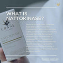 Nattokinase Blend 6,000 FU Cardiovascular Support Capsules by Crane Wellness