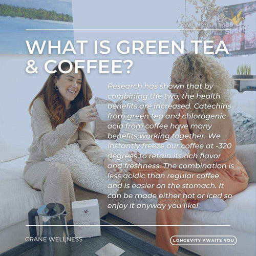 Zen Energy Green Tea & Coffee by Crane Wellness