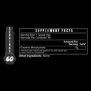 CREATINE MONOHYDRATE by BLACKLABEL Supplements