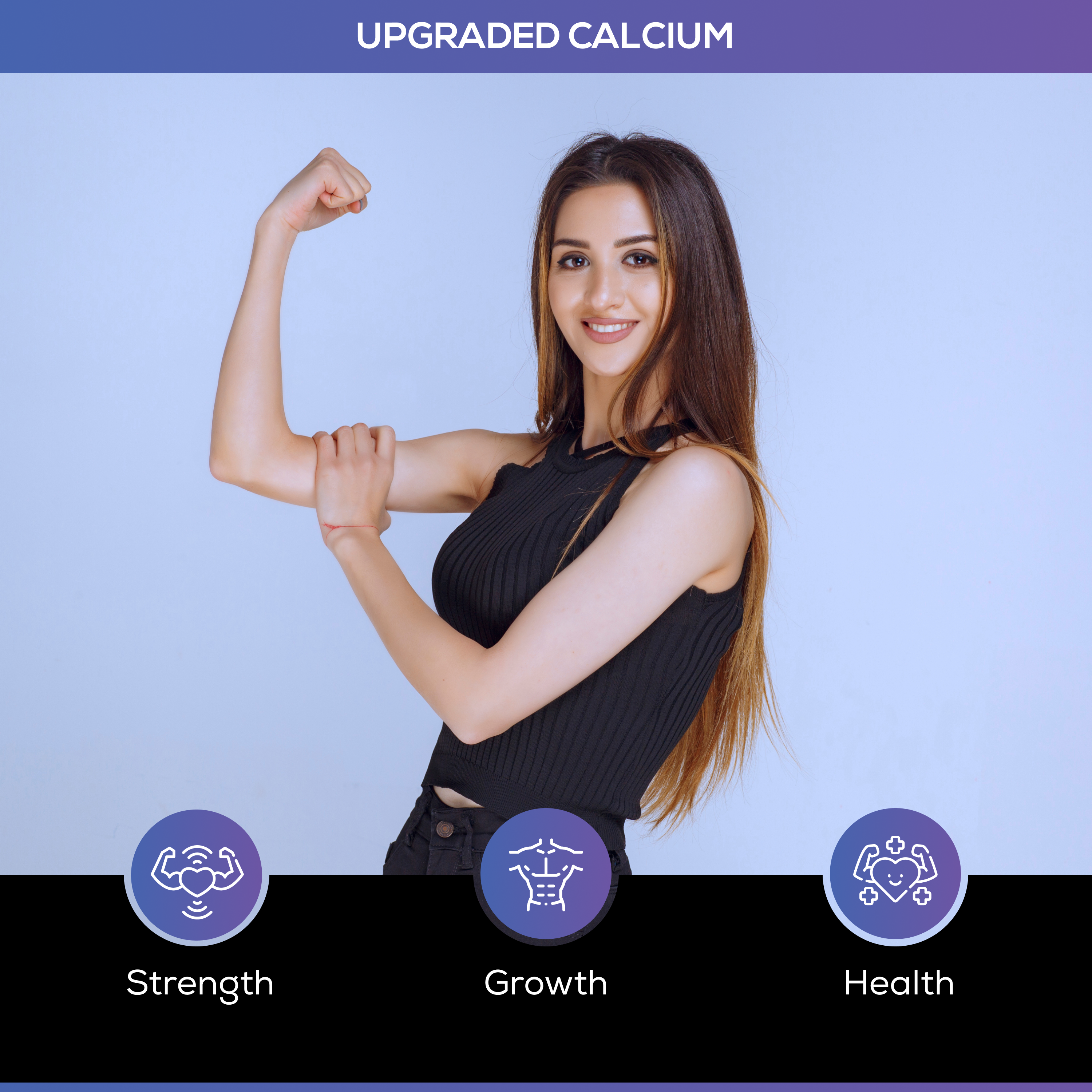 Upgraded Calcium 60 ct Capsules by Upgraded Formulas®