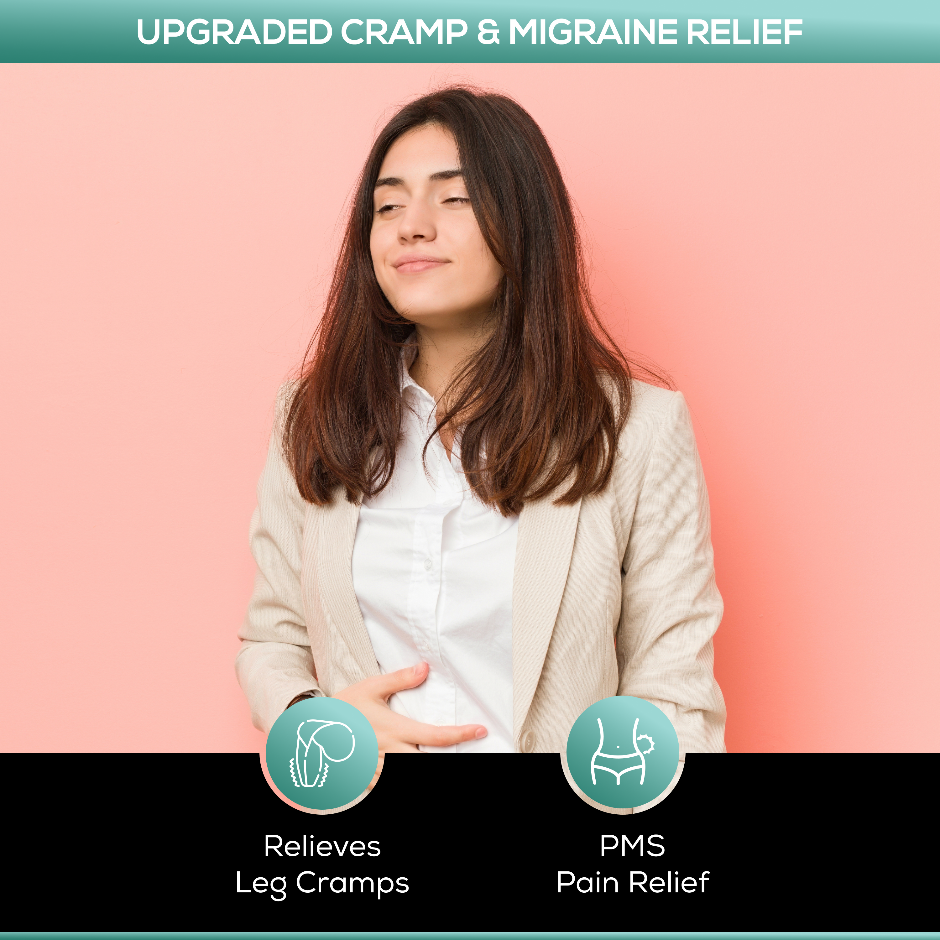 Upgraded Cramp and Migraine Relief by Upgraded Formulas®
