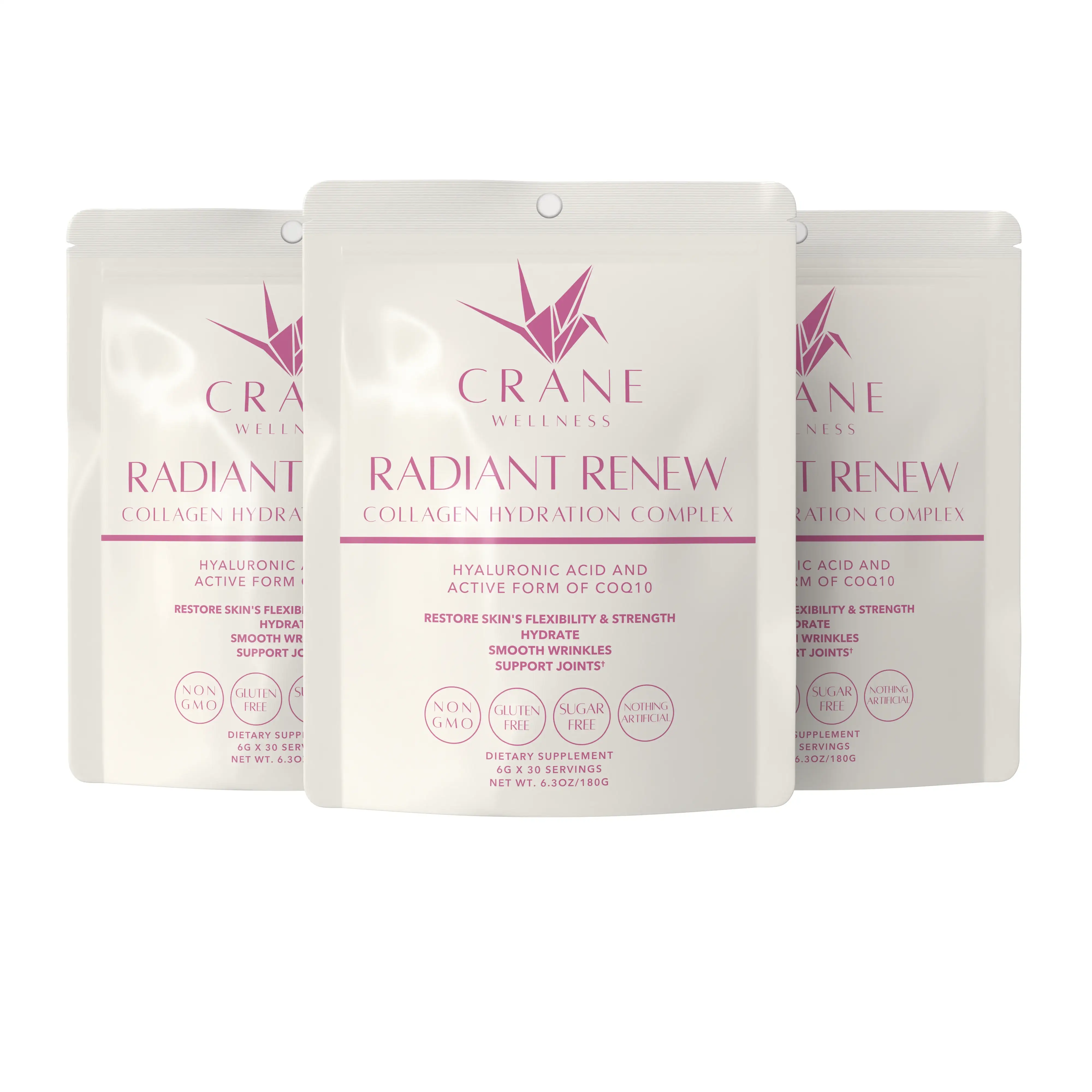 Radiant Renew Collagen Hydration Complex by Crane Wellness