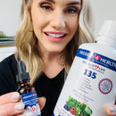 Daily Liquid D3, K2 + Omega 3 Vitamin by Passion 4 Health