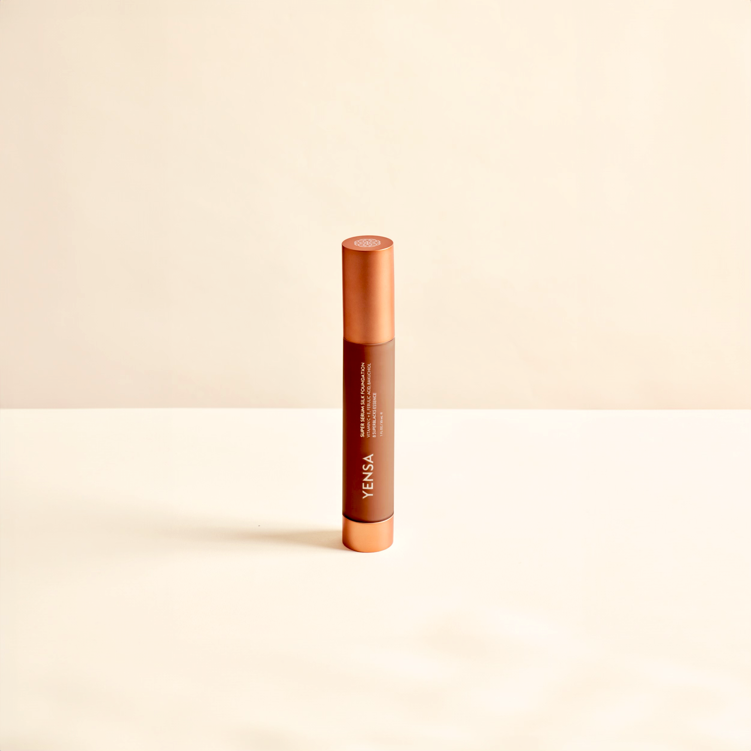 Super Serum Silk Natural Glow Hydrating Peptide Foundation for Radiant Skin by YENSA