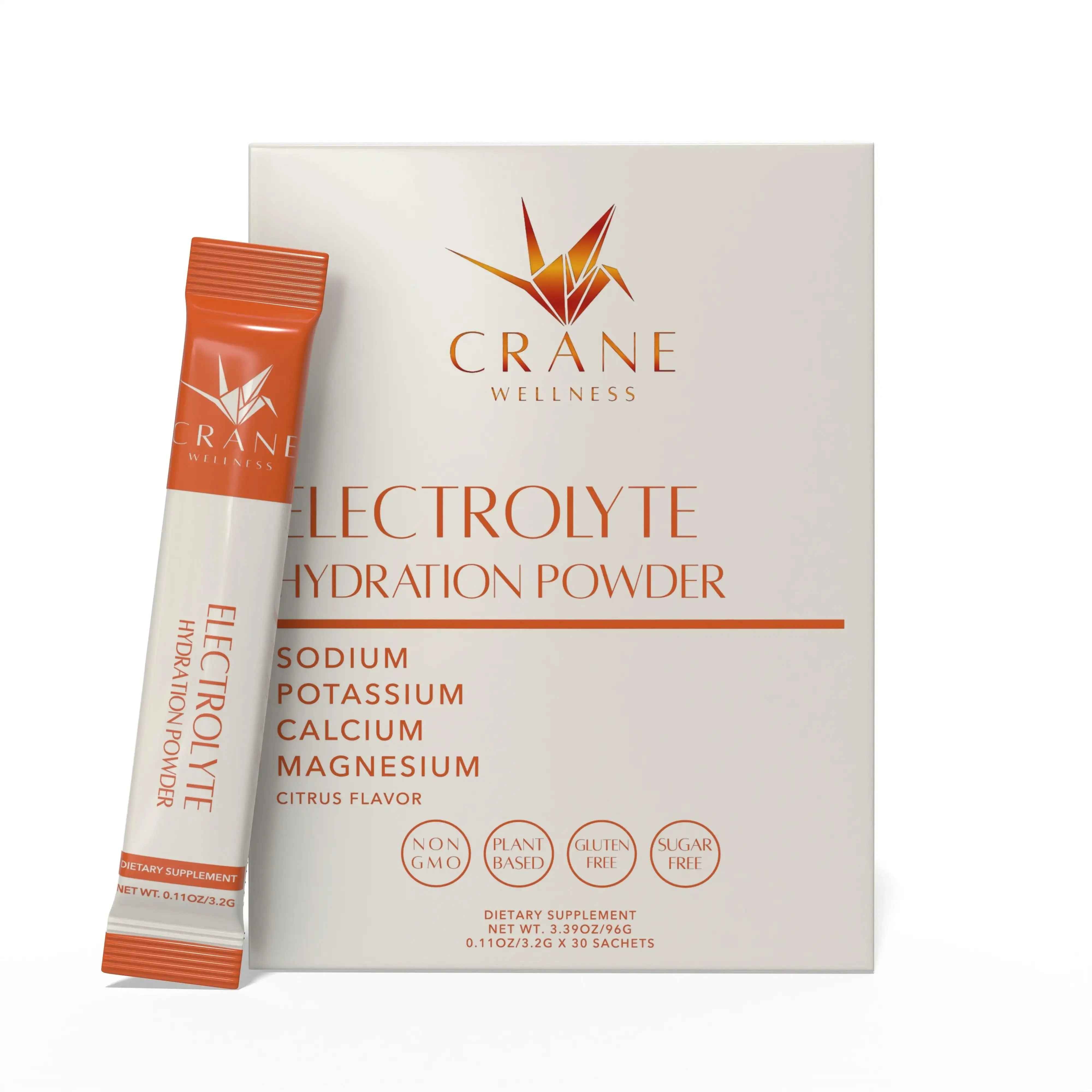 Electrolyte Hydration Powder by Crane Wellness