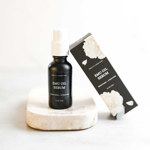 Emu Oil Serum Lightweight Fragrance Free for Sensitive Skin by Pretty farm girl