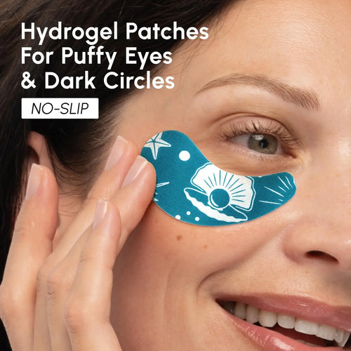 Turquoise Eye Patches for Tired Eyes by Maree