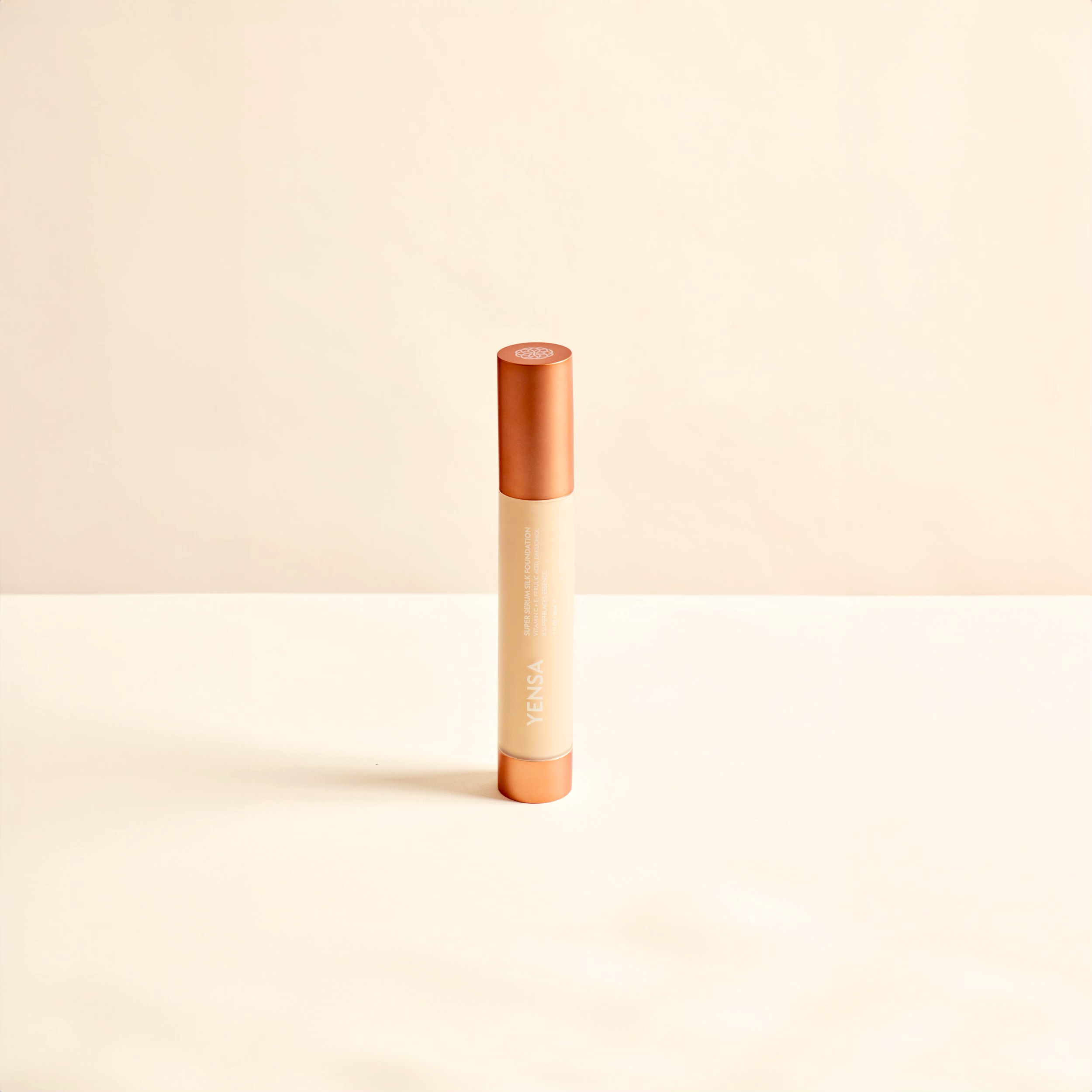 Super Serum Silk Natural Glow Hydrating Peptide Foundation for Radiant Skin by YENSA