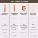 Super Serum Silk Natural Glow Hydrating Peptide Foundation for Radiant Skin by YENSA