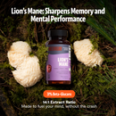 Lion's Mane Mushroom Extract Capsules by FreshCap Mushrooms