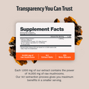 Chaga Mushroom Extract Capsules by FreshCap Mushrooms