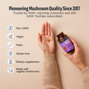 Lion's Mane Mushroom Extract Capsules by FreshCap Mushrooms
