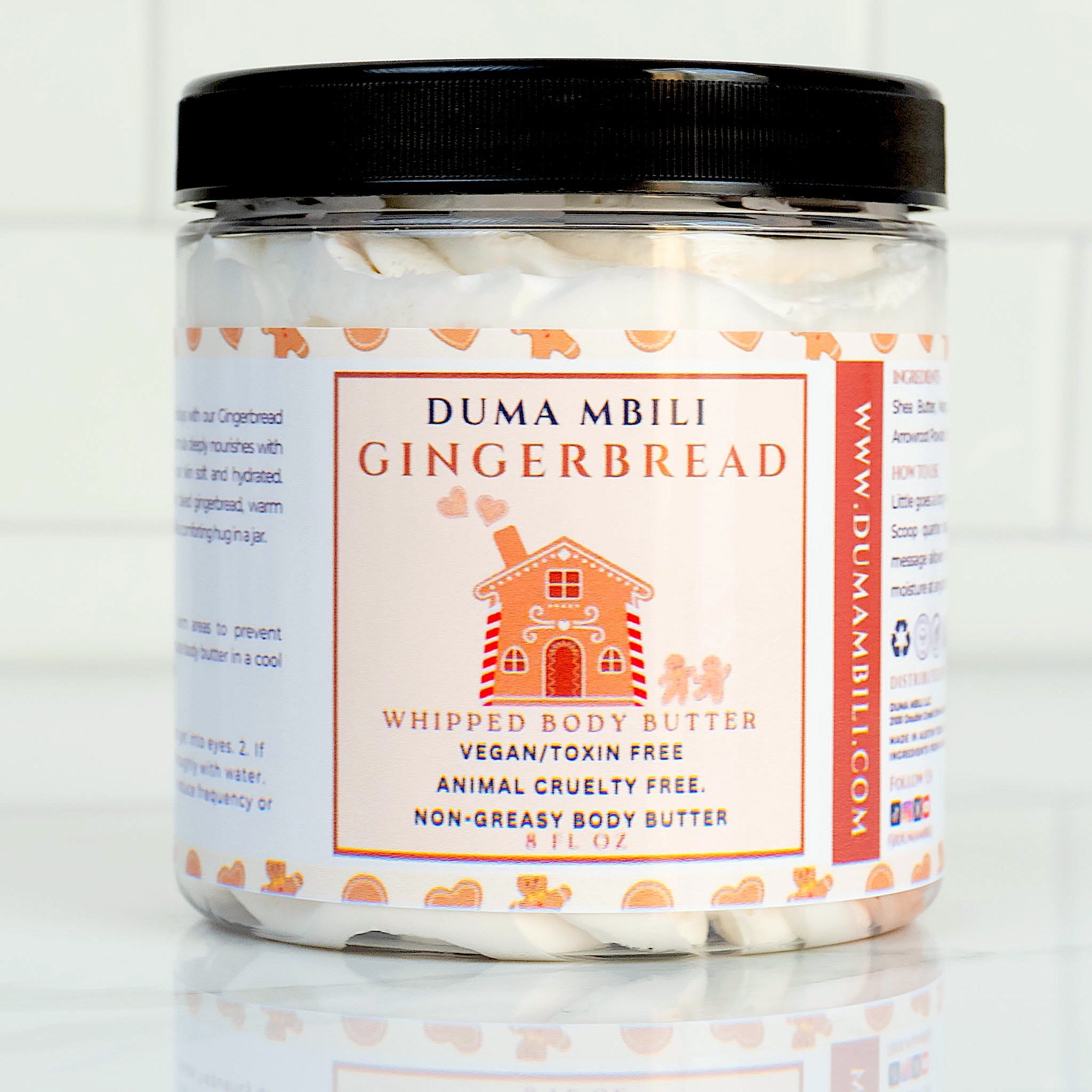Gingerbread Whipped Body Butter by Duma Mbili LLC