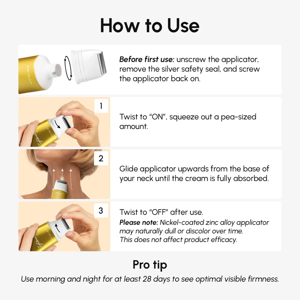 Collagen Neck Firming Cream Massager by Maree