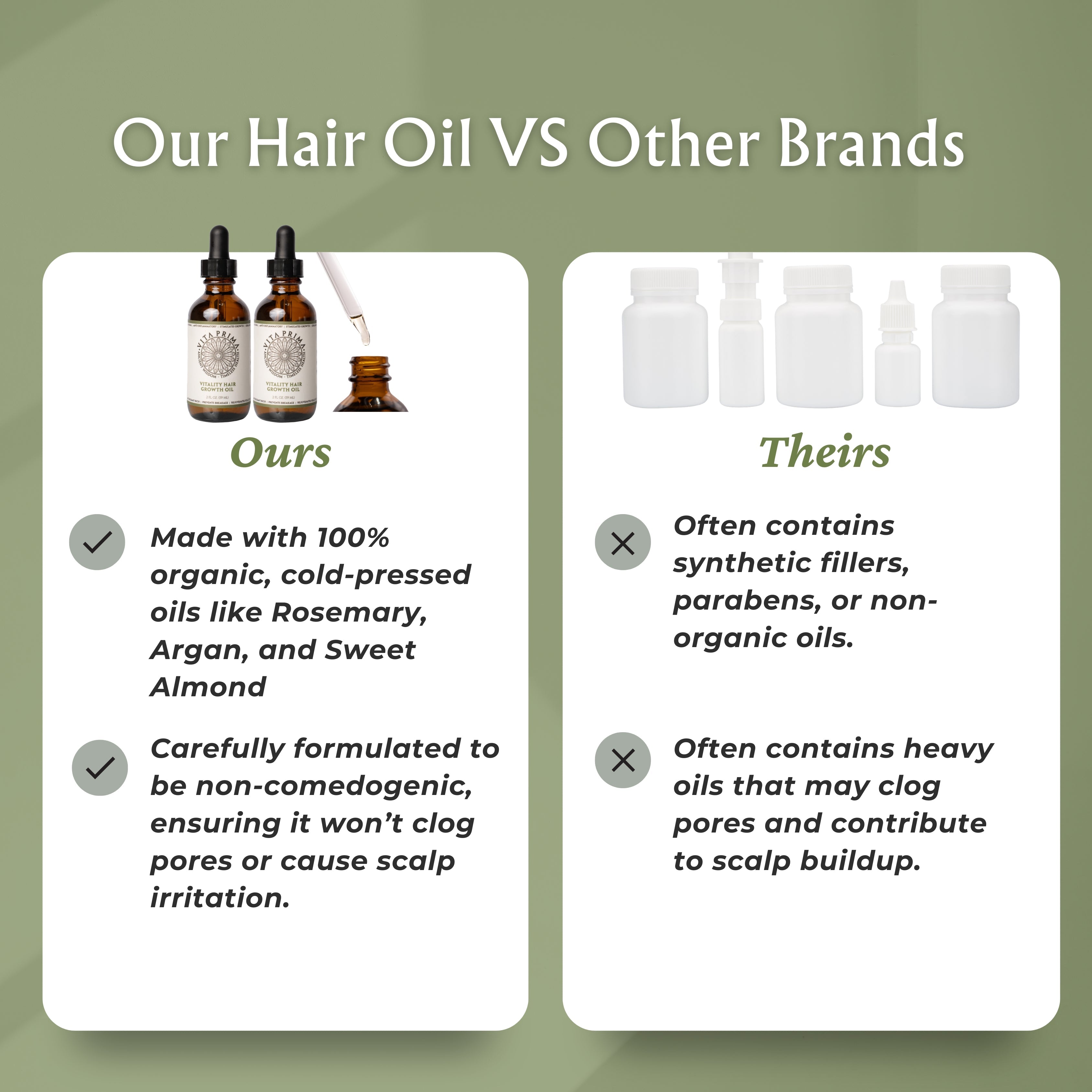 Vitality Hair Growth Oil by Vita Prima